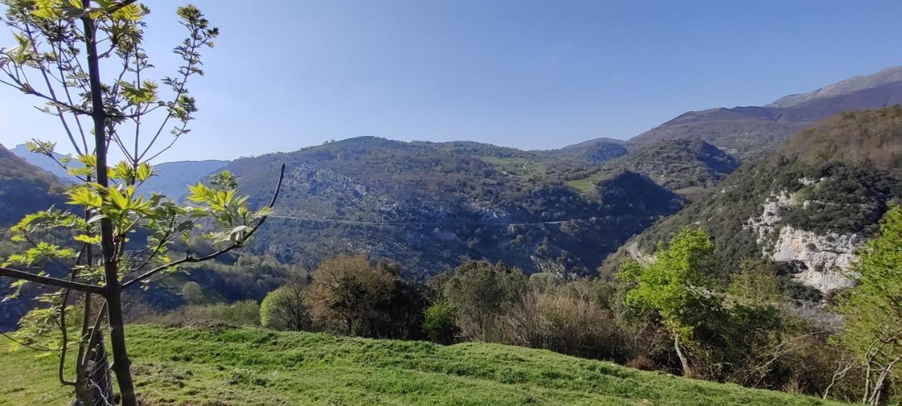 Casa Rural Apartamentos Angel Inguanzo Arenas De Cabrales ภายนอก รูปภาพ